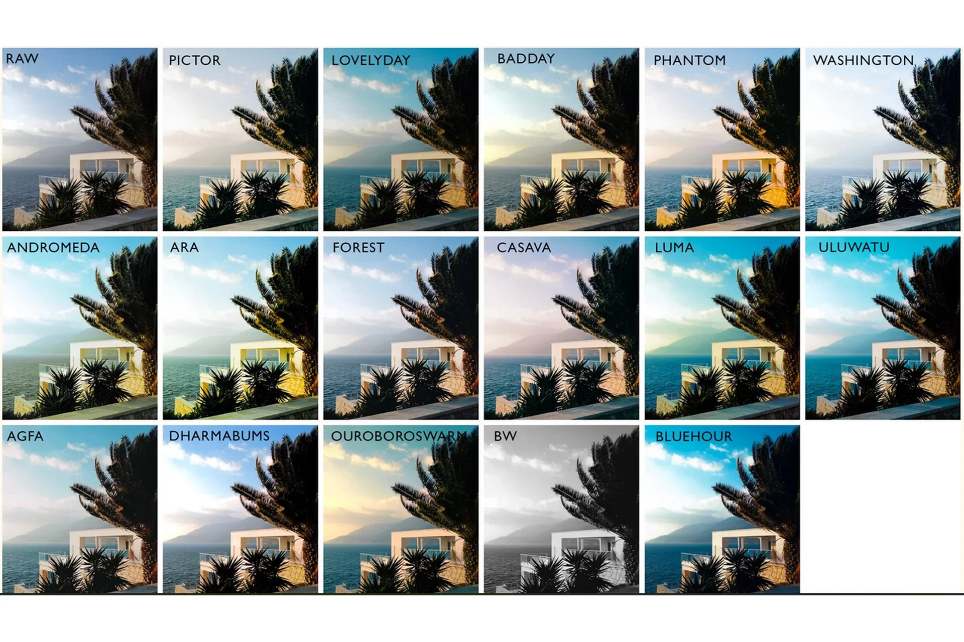 PW Video Luts Pack. Набор лутов для видео (Полина Вашингтон), фото 1 из 1.