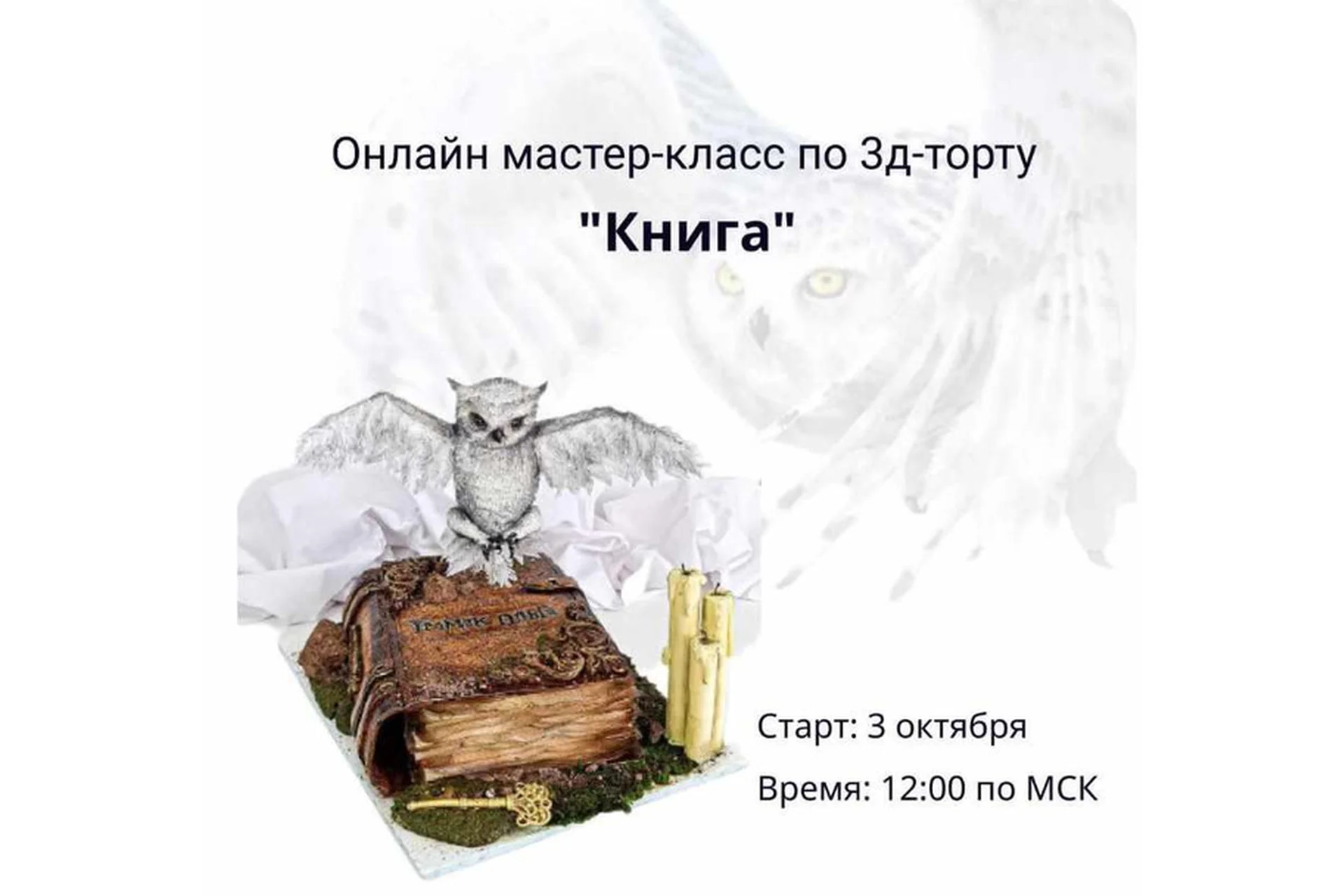 3д-торт Книга (Ольга Громак), фото 1 из 1.