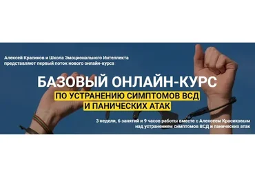 Базовый курс по устранению симптомов ВСД и панических атак (Алексей Красиков)