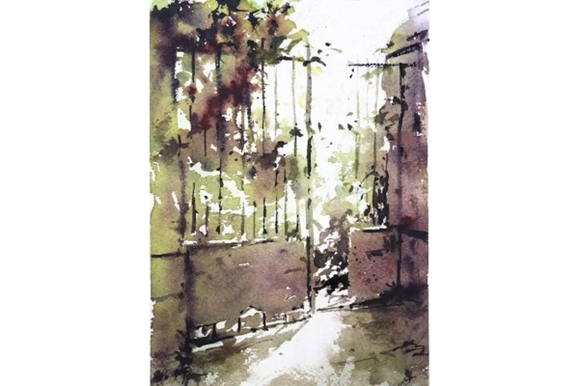 [Enterclass] Старые ворота. Цикл «Простое волшебство света» (Давид Шован), фото 1 из 1.