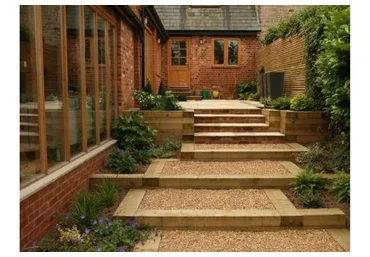 [Зеленая стрела] Уровни в ландшафтном проекте сада (Эндрю Дафф)