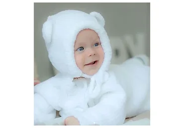 Плюшевый комбинезон с ушками (knitting.ideas)