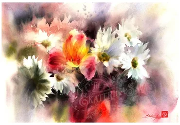 [Slon.it] Яркий букет ромашек (Екатерина Сава)