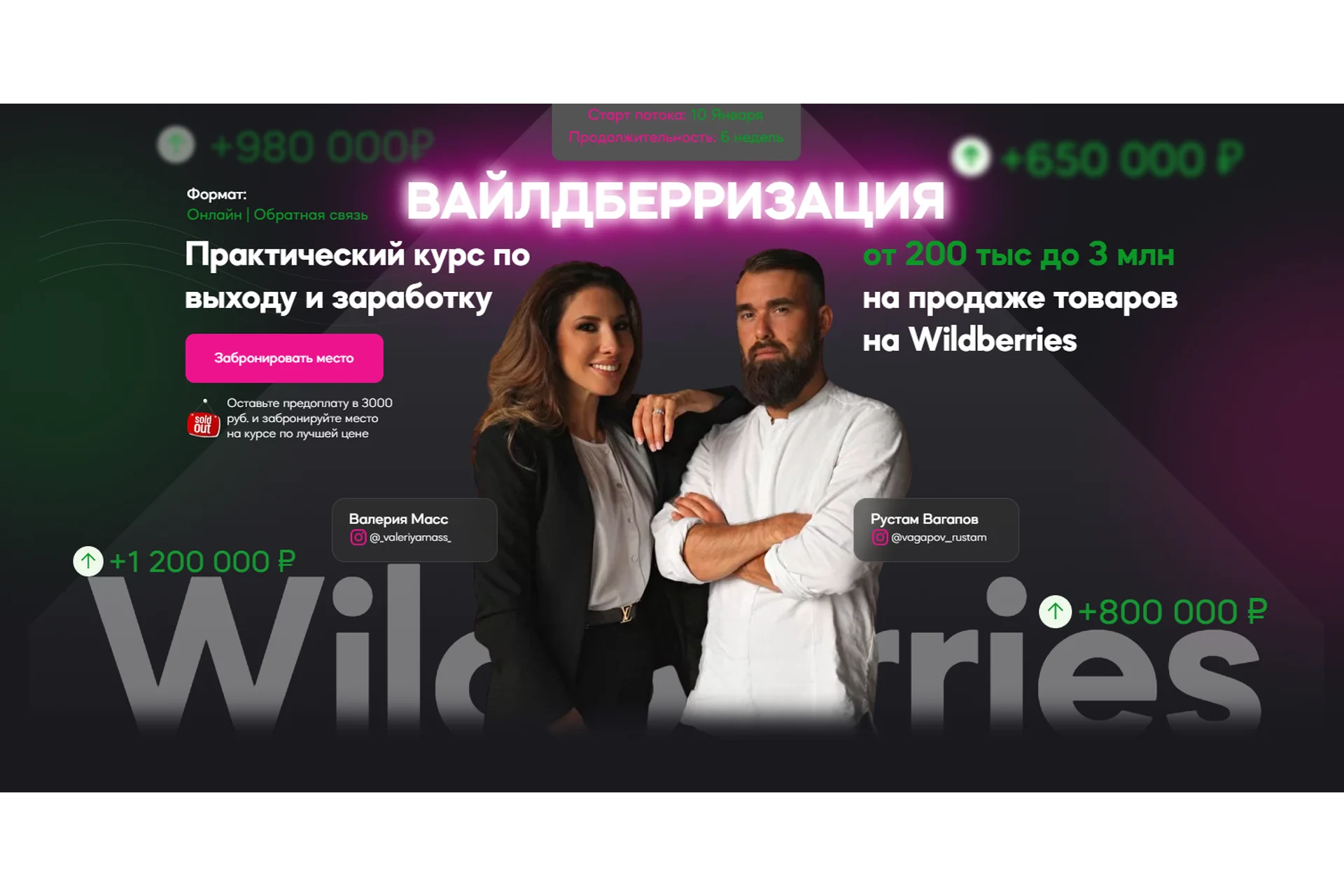 Вайлдберризация. Тариф - Квантовый скачок  (Валерия Масс, Рустам Вагапов), фото 1 из 1.