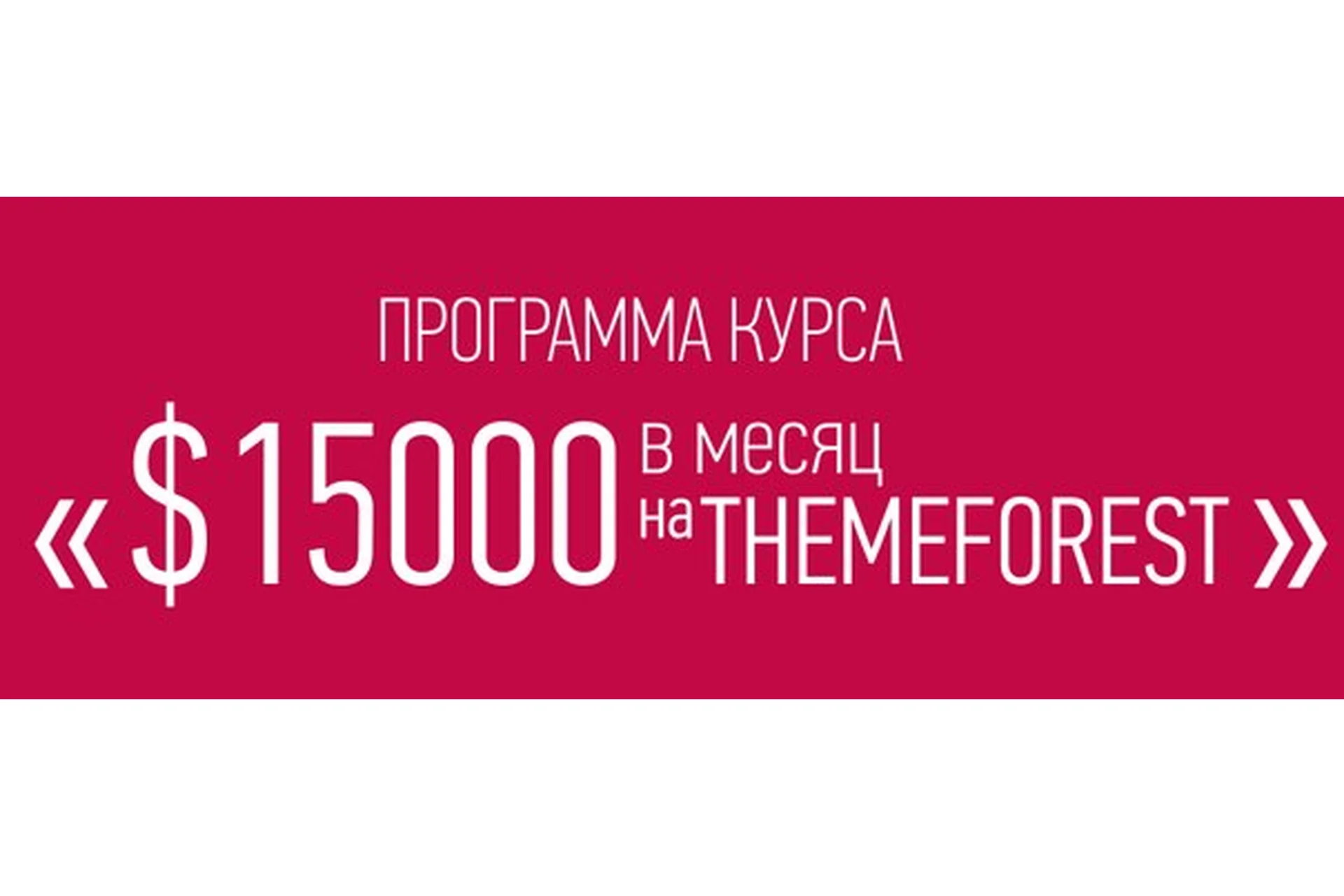 Разработка и продажа Html / Wordpress тем с нуля! $15 000 в месяц на Themeforest, фото 1 из 1.