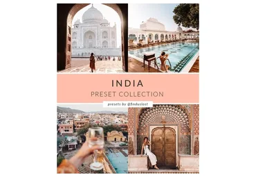 [Find Us Lost] Красочные пресеты для путешественников. India Collection