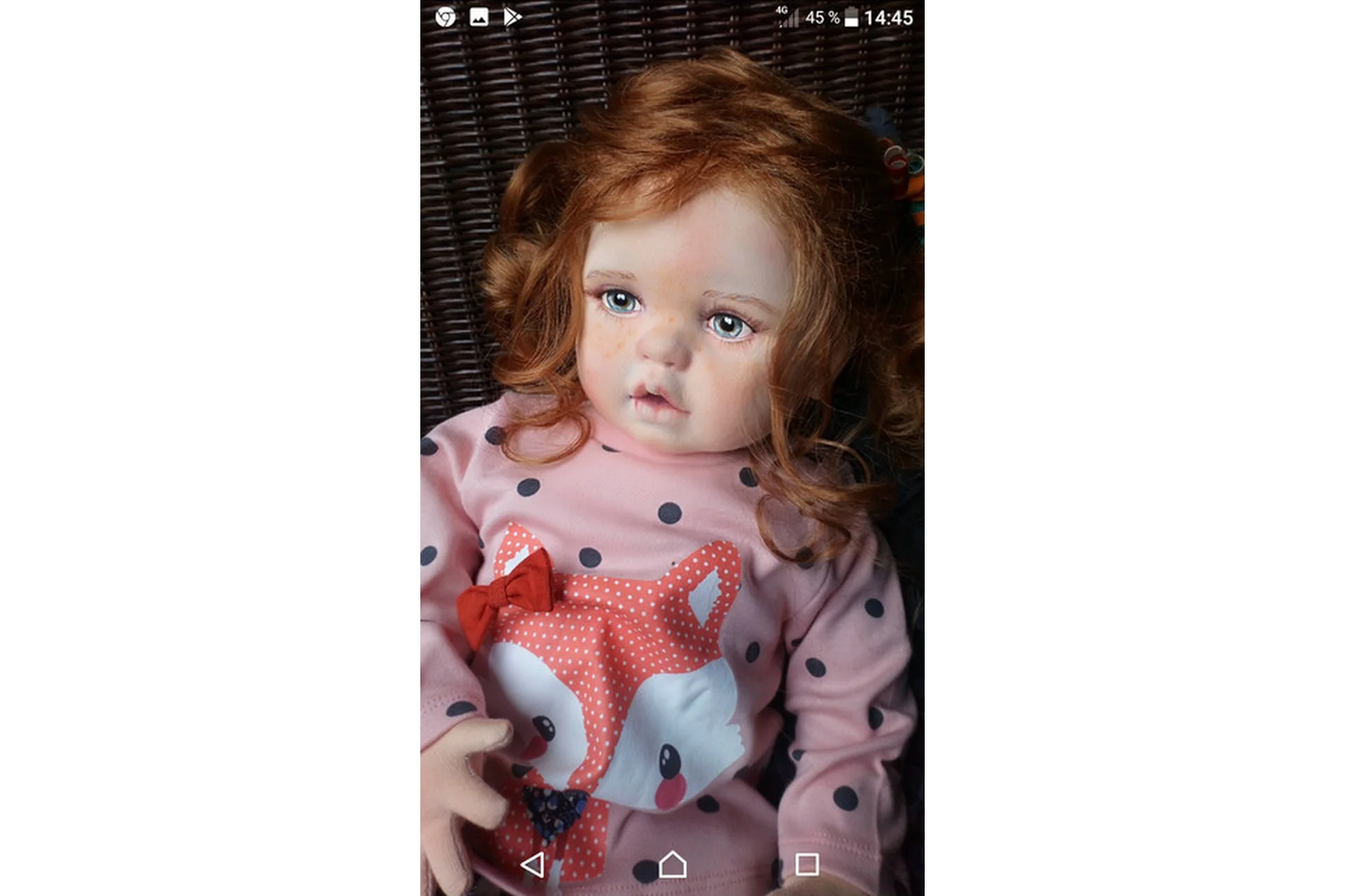 Кукла с маской (Екатерина Осипова), фото 1 из 1.