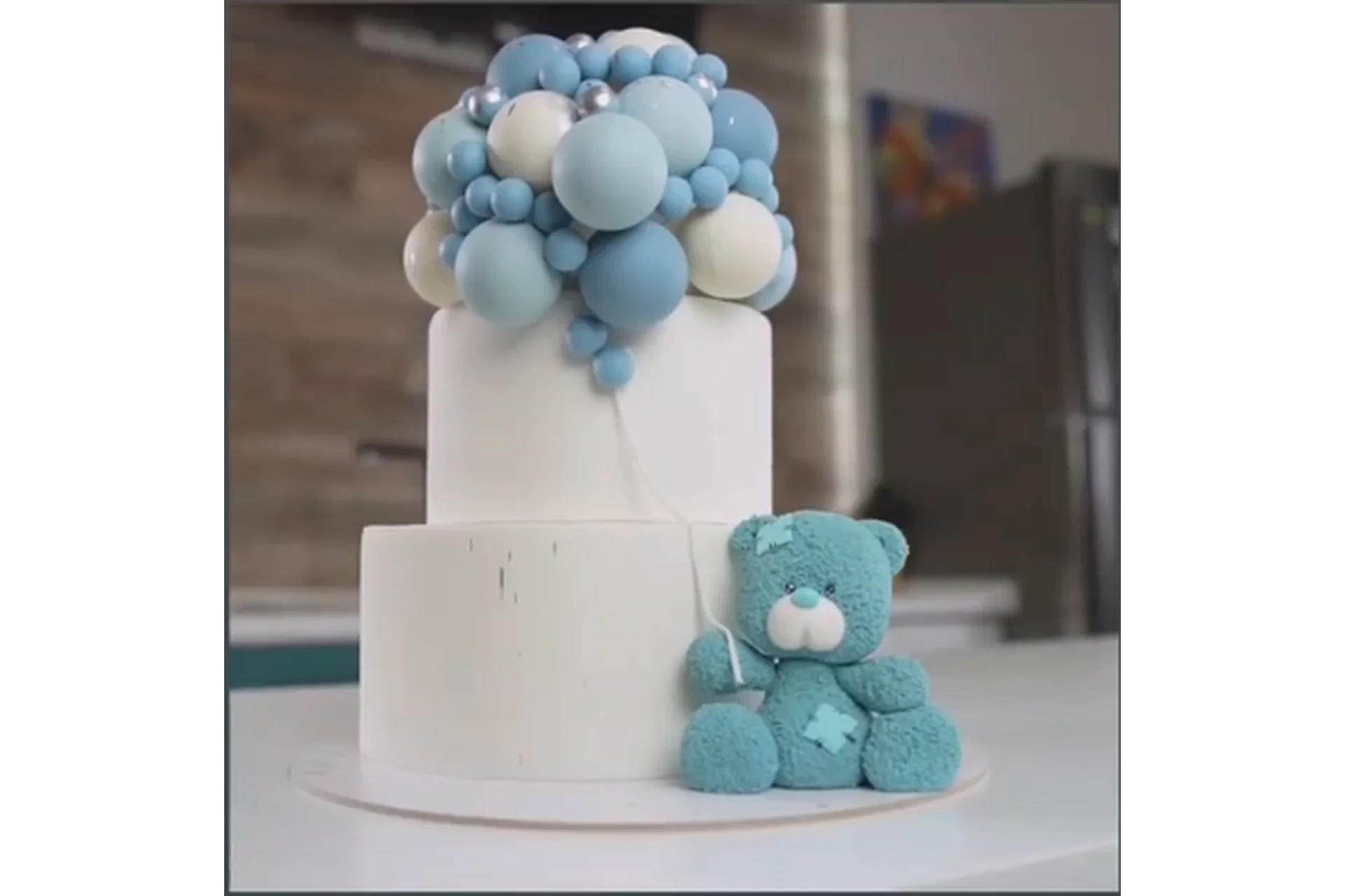 Каракулевый мишка с шоколадными шарами (Юлия Аврамчук), фото 1 из 1.