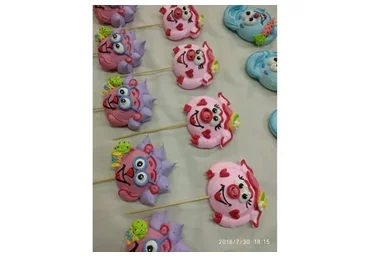 Топперы из белкового крема (Руслана Бондарева)