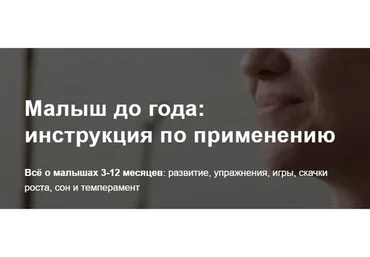 Малыш до года: инструкция по применению 3-12 месяцев. Тариф Базовый (Полина Грин)