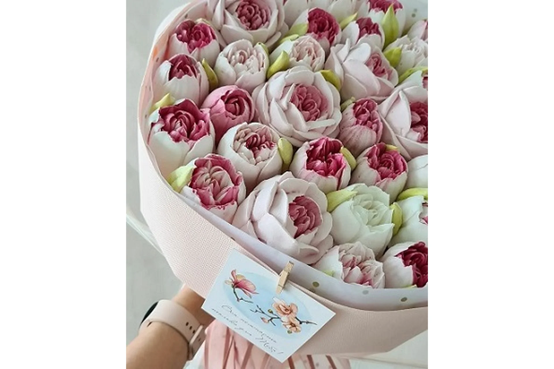 Махровые Зефирные тюльпаны + Новый авторский сборник Зефирного флориста (Ляйсан Казыргалина), фото 1 из 1.