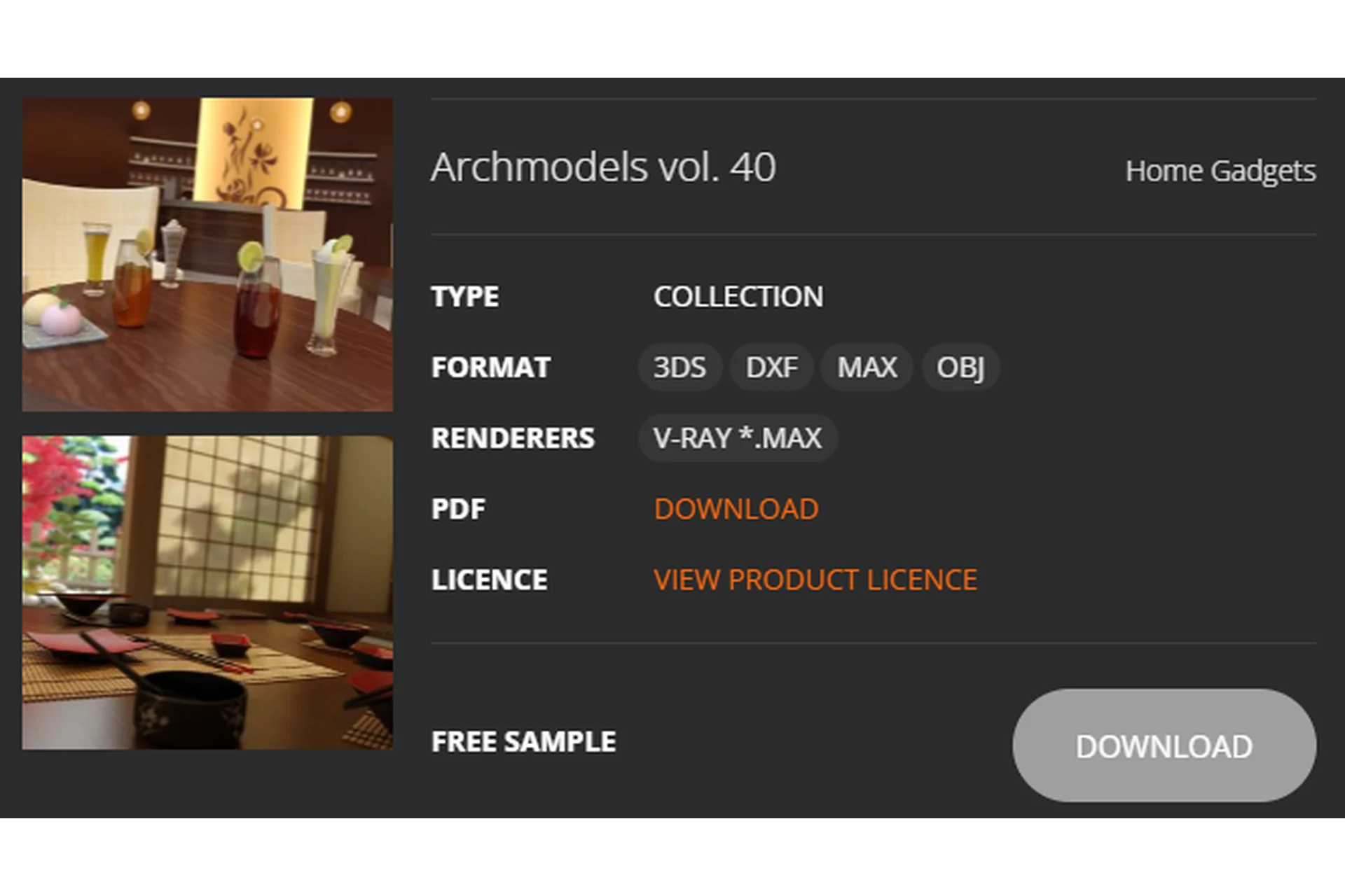 [Evermotion] Archmodels vol.40, фото 1 из 1.