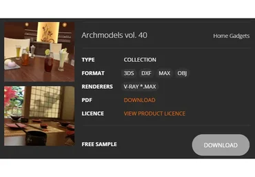 [Evermotion] Archmodels vol.40