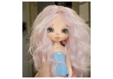 Роспись живого кукольного лица (Ольга Деревянкина)