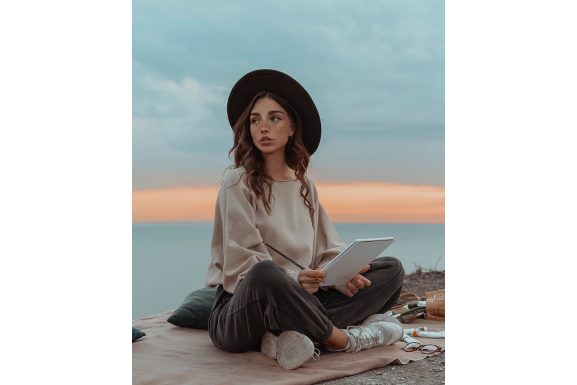 Курс по масляной живописи «Sky Line». Тариф Стандарт (Ксюша Реин), фото 1 из 1.