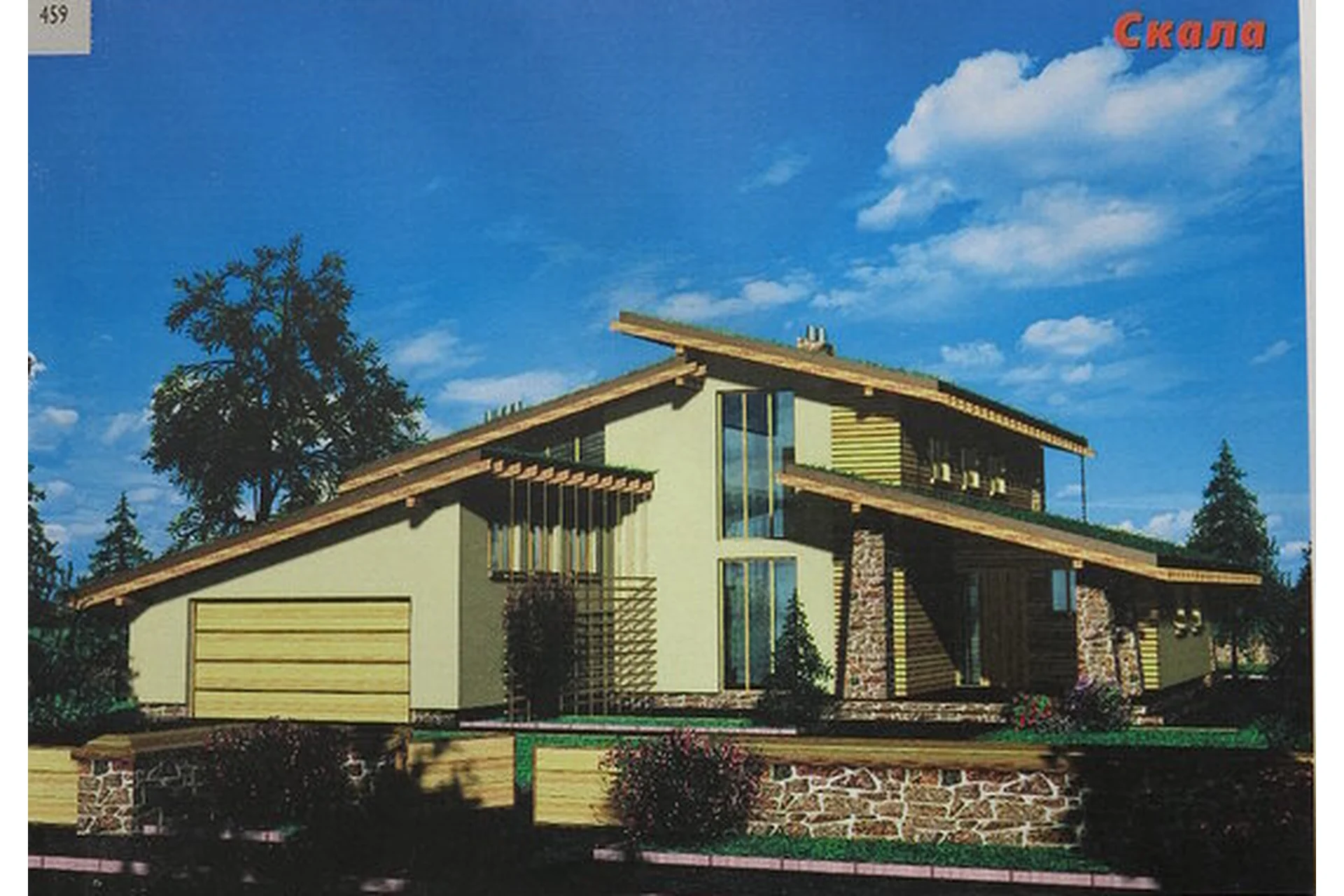 [VolmarSoft] Готовый проект коттеджа Skala, фото 1 из 1.