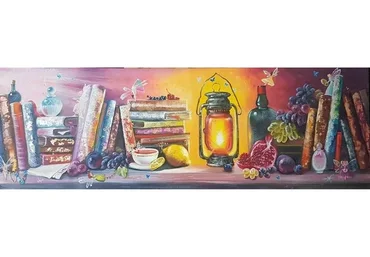 [Студия Живописи] Книжная полка (Ольга Базанова)