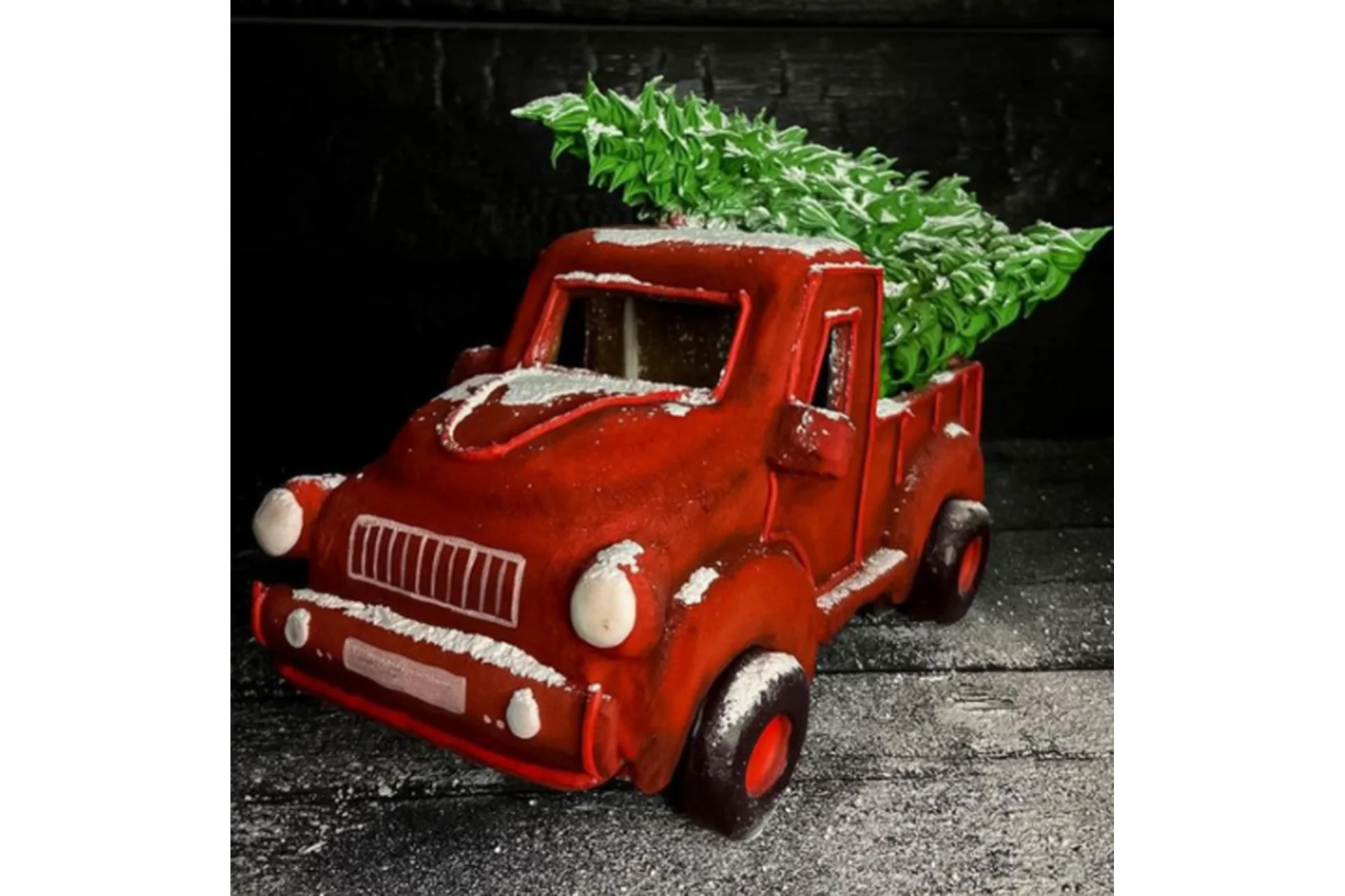 3Д торт «Новогодний грузовичок» (catcake.spb), фото 1 из 1.