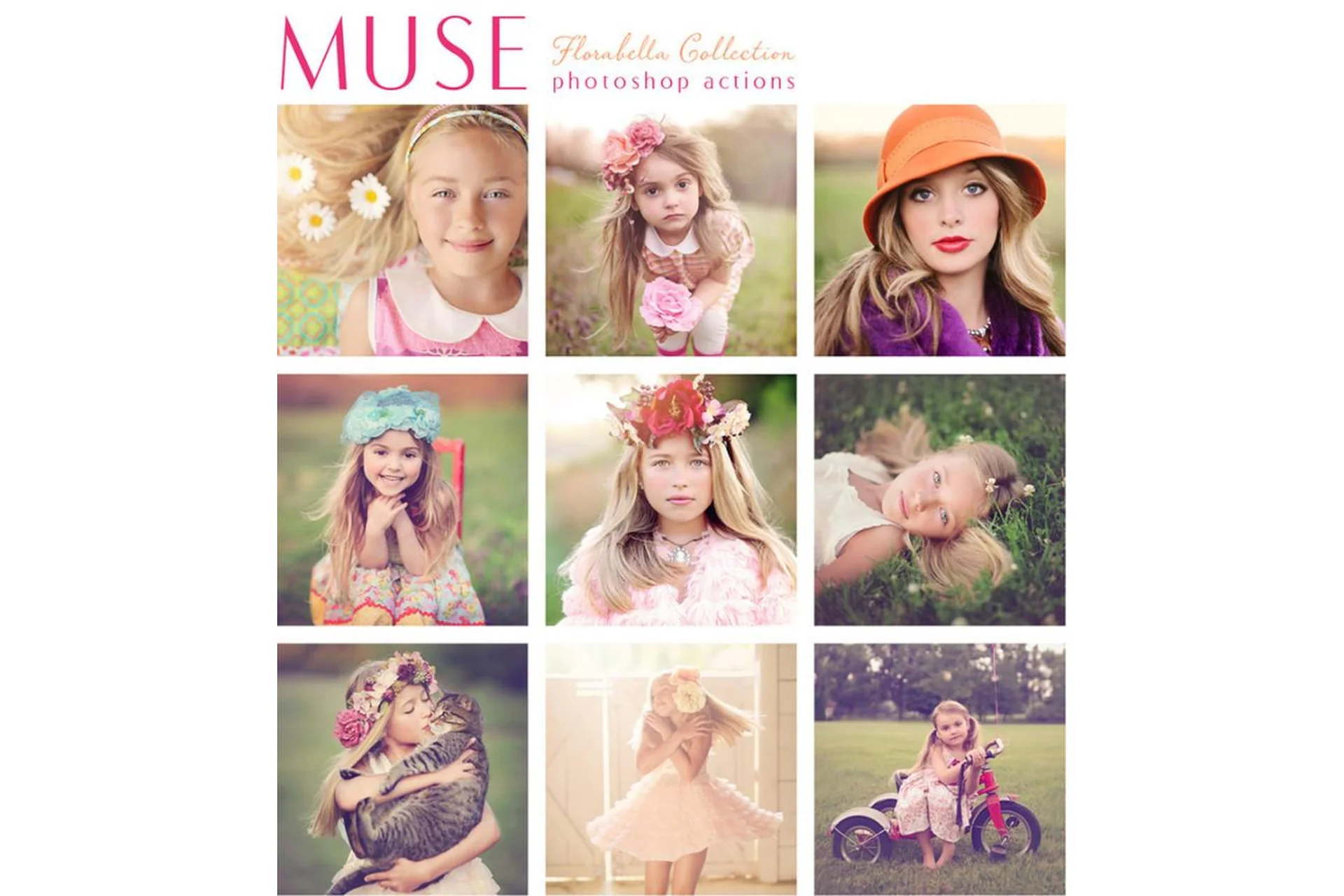 [Florabella Collection] Экшены для Photoshop. Muse Photoshop Actions, фото 1 из 1.