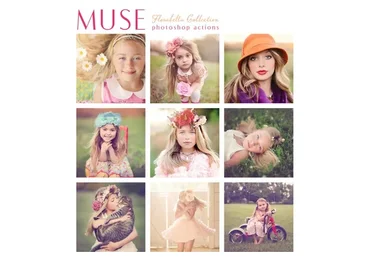 [Florabella Collection] Экшены для Photoshop. Muse Photoshop Actions