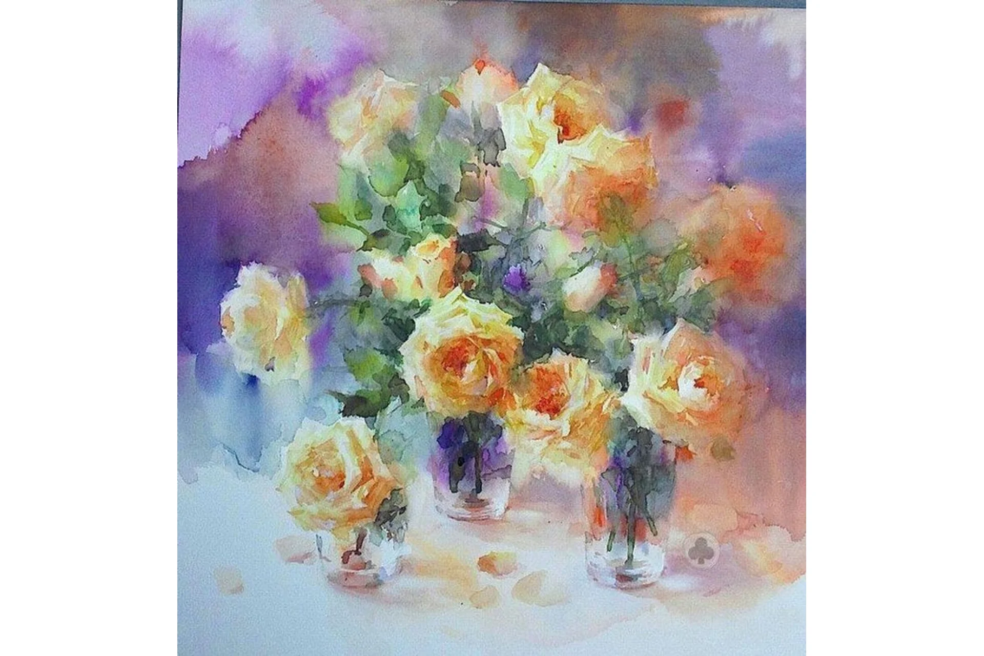 Базовые акварельные техники, применимые в ботанике (Татьяна Ширбидова), фото 1 из 1.