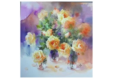 Базовые акварельные техники, применимые в ботанике (Татьяна Ширбидова)