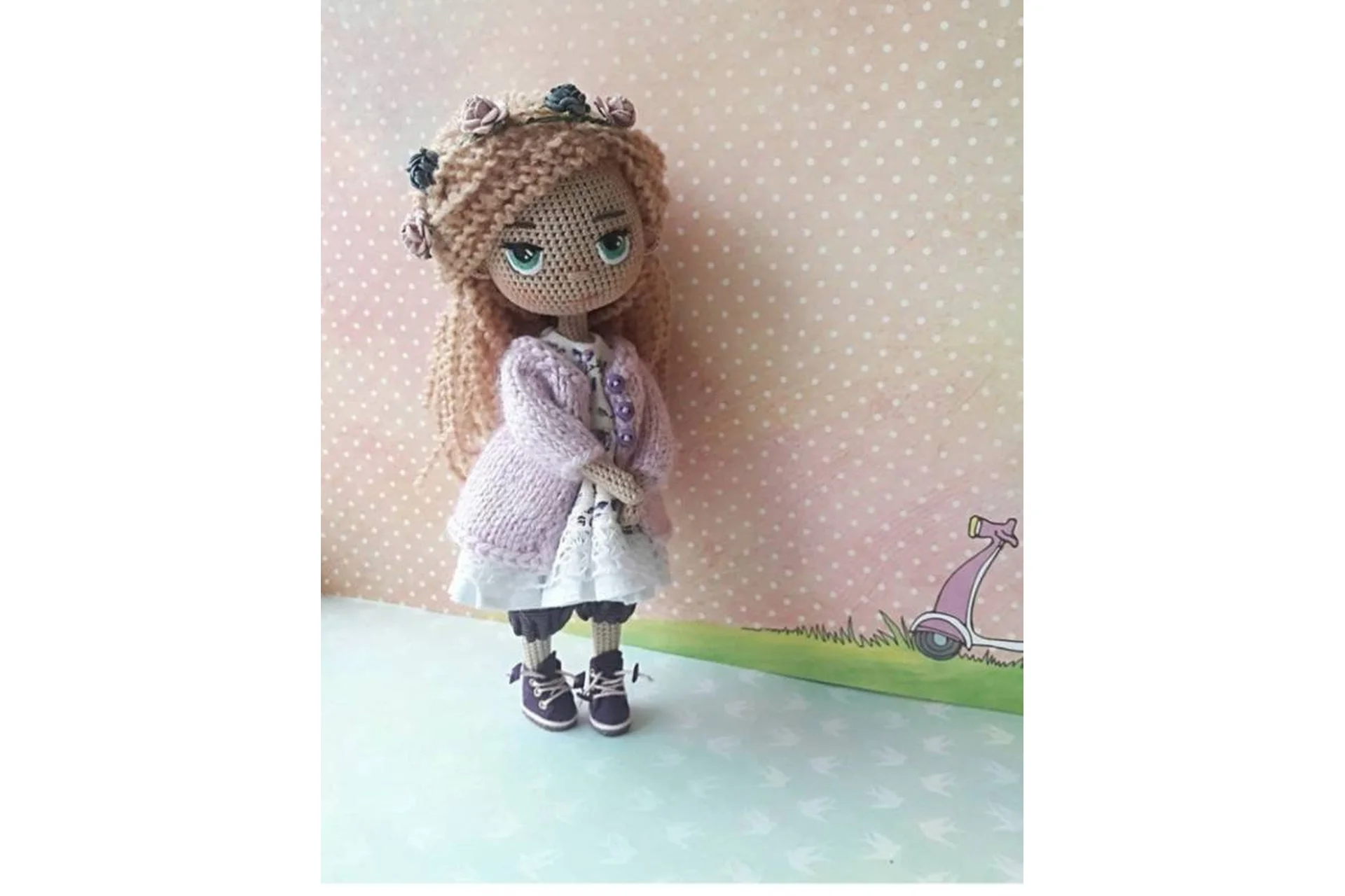 Две каркасные куклы, много одежды и ботиночки (Елена Зонтик), фото 1 из 1.