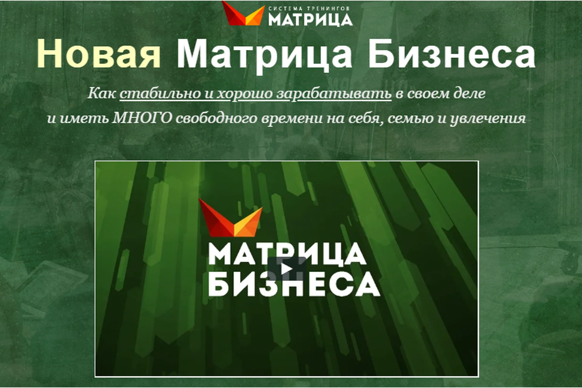 Новая матрица бизнеса, 2020. Пакет VIP (Дмитрий Богданов, Андрей Клюхин), фото 1 из 1.