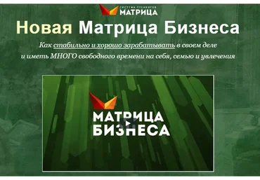 Новая матрица бизнеса, 2020. Пакет VIP (Дмитрий Богданов, Андрей Клюхин)