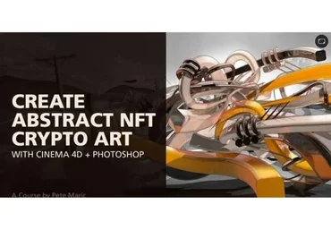 Создание и заработок на абстрактном NFT крипто произведении искусства (Pete Maric)