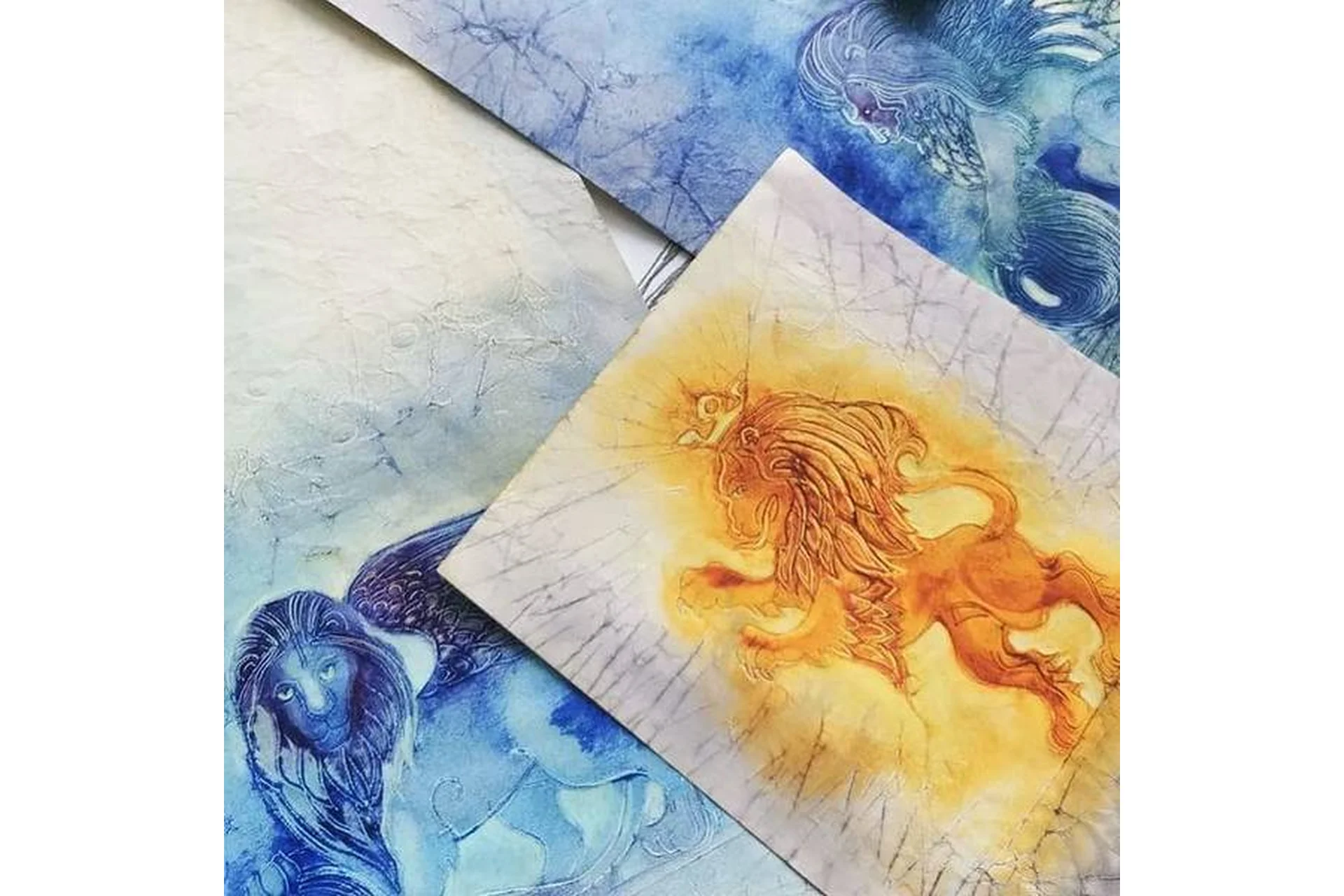 Вышивальный многосерийный реалити. Серия 6 Львы (Лена Завражина), фото 1 из 1.