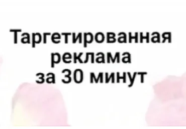 Таргетированная реклама за 30 минут. Тариф Стандарт (Анна Круглос)