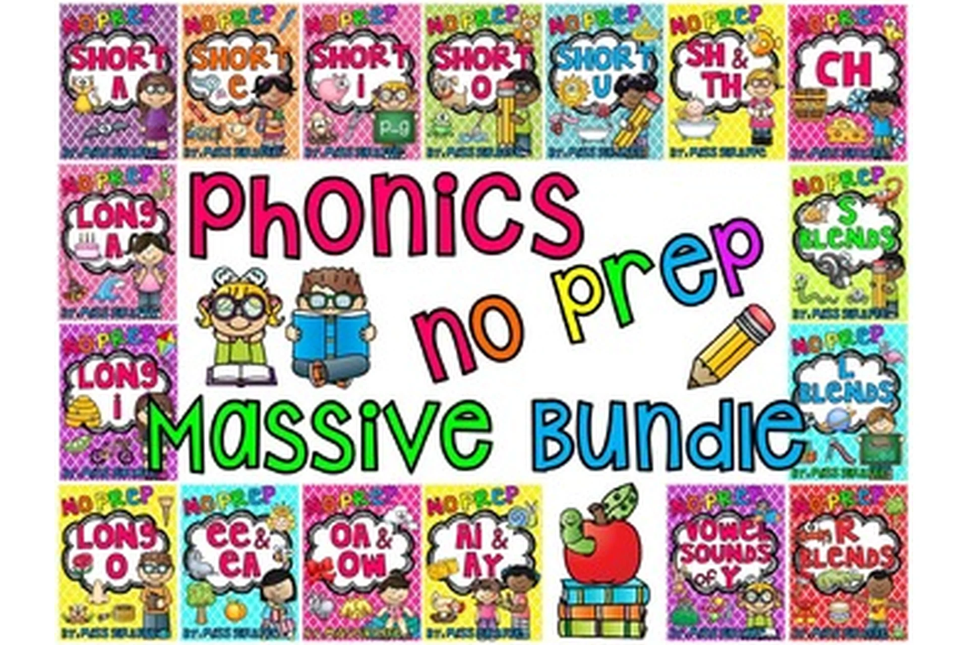 [Teachers Pay Teachers] Интерактивная тетрадь для веселого изучения английского языка, фото 1 из 1.