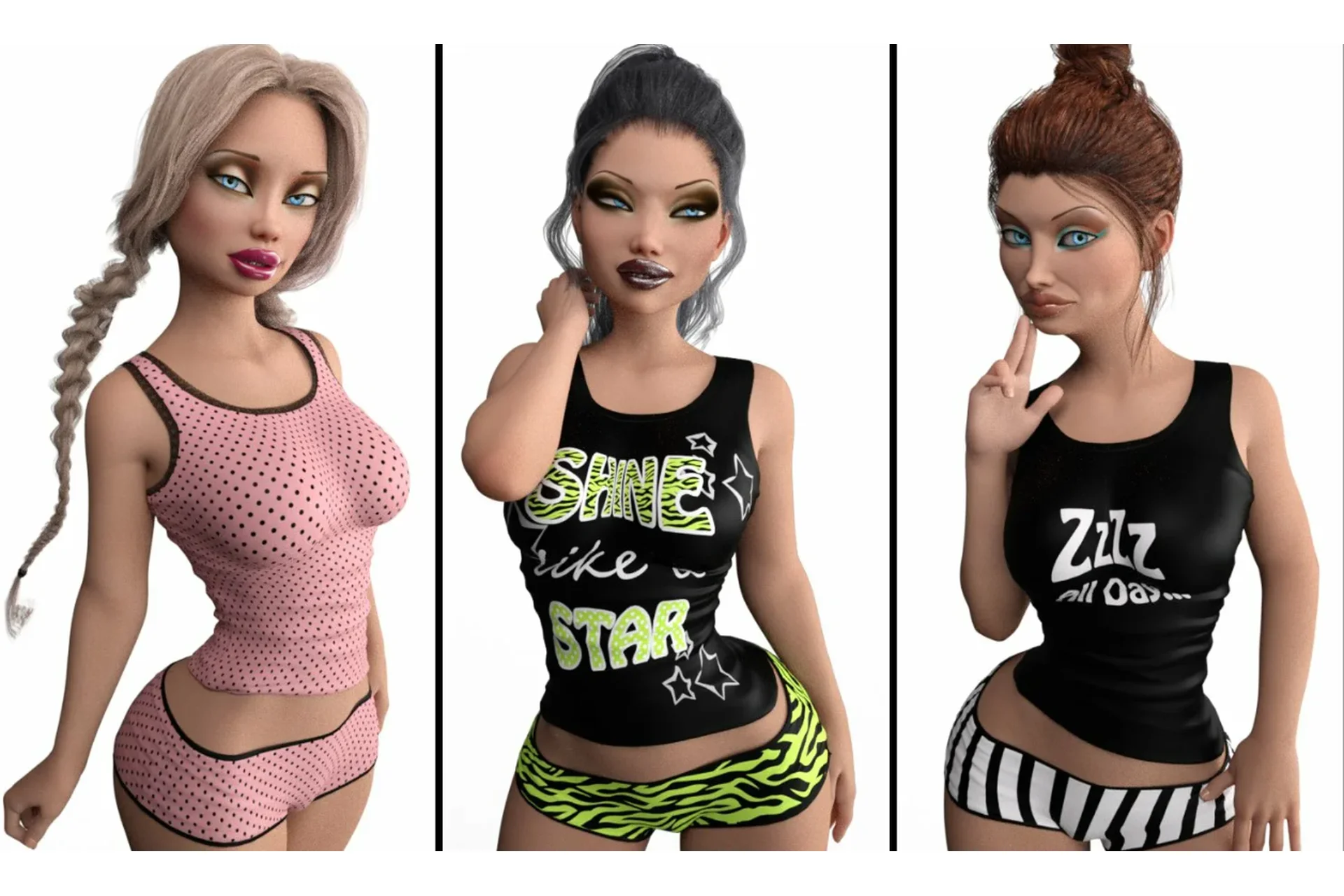 [Daz3D] Maui Days Outfit for Genesis 3 Female(s) (OziChick), фото 1 из 1.