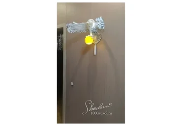 «Полярная сова» - светильник (Татьяна Шмелева)