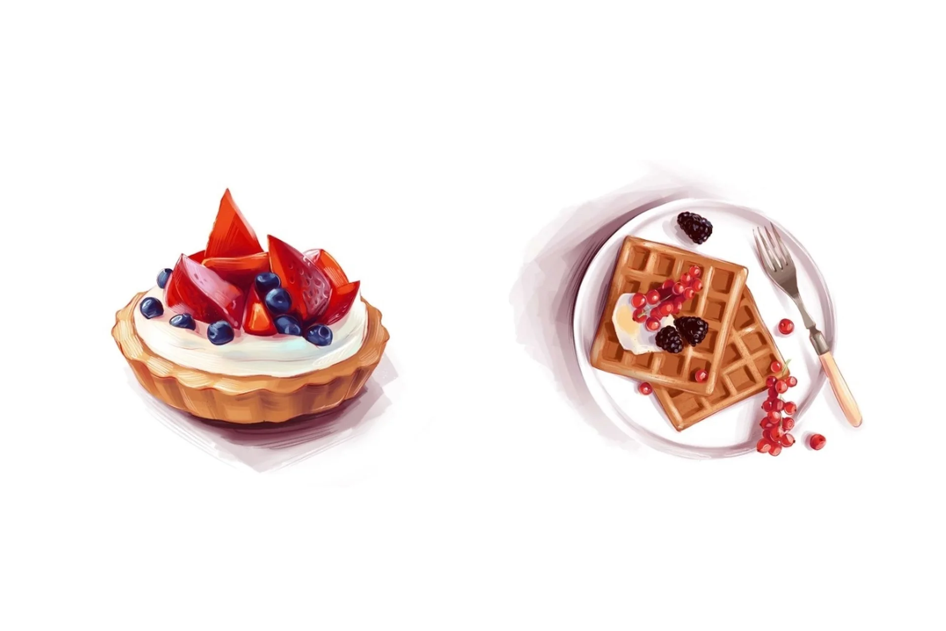 [andrushok.school] Sketch Вкусняшки (Саша Исмаилова), фото 1 из 1.