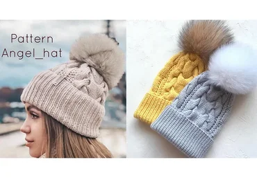 Шапка «angel_hat»  (velluto.leone)