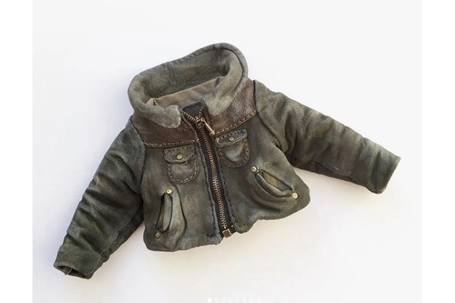 Кожаная куртка для Тедди и Кукол (Лариса Перелыгина), фото 1 из 1.