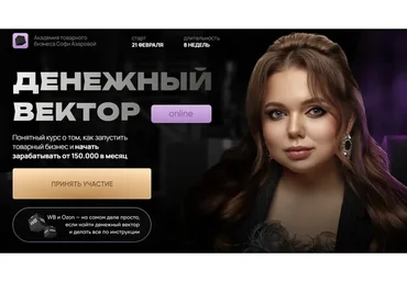 Денежный вектор. Тариф С куратором (Софи Азарова)