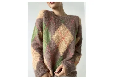 [Твое Хобби] Джемпер. Кардиган Аргайл