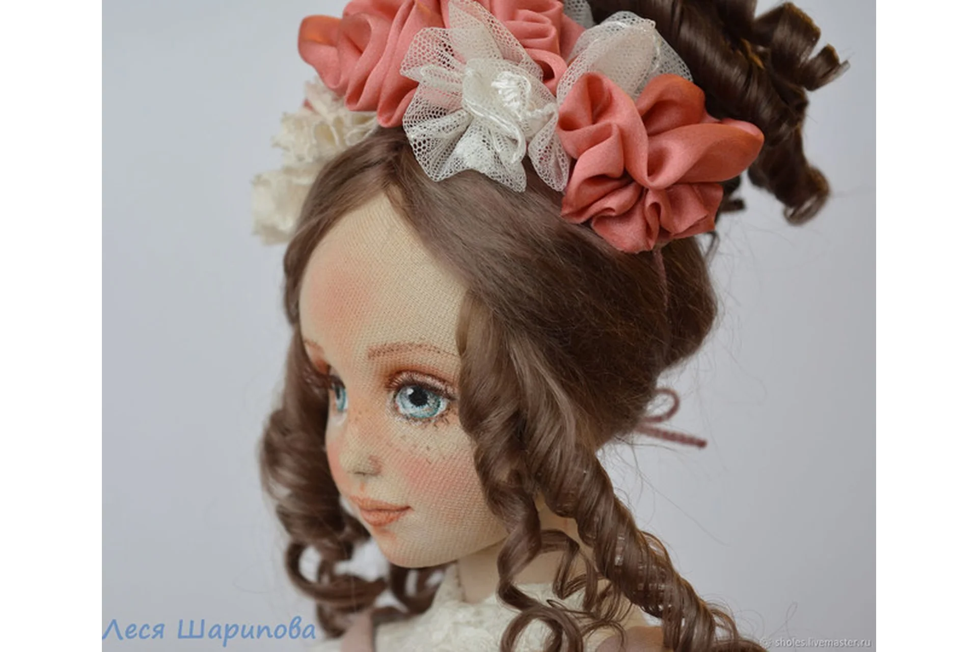 Кукла из трикотажа + МК по платью (Леся Шарипова), фото 1 из 1.