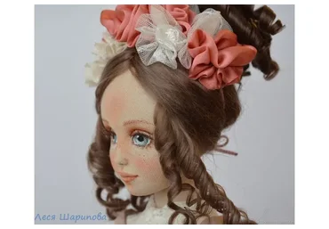 Кукла из трикотажа + МК по платью (Леся Шарипова)