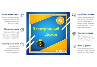 Электронный доход. Пакет «Золото» (Егор Лобанов)