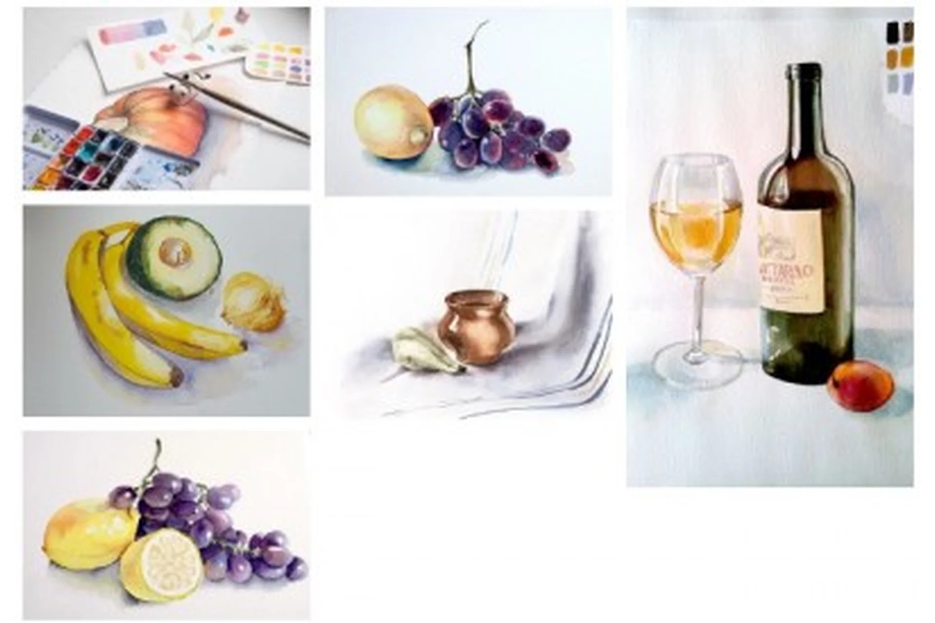 Натюрморт акварелью, 2017 (Нина Орлова), фото 1 из 1.