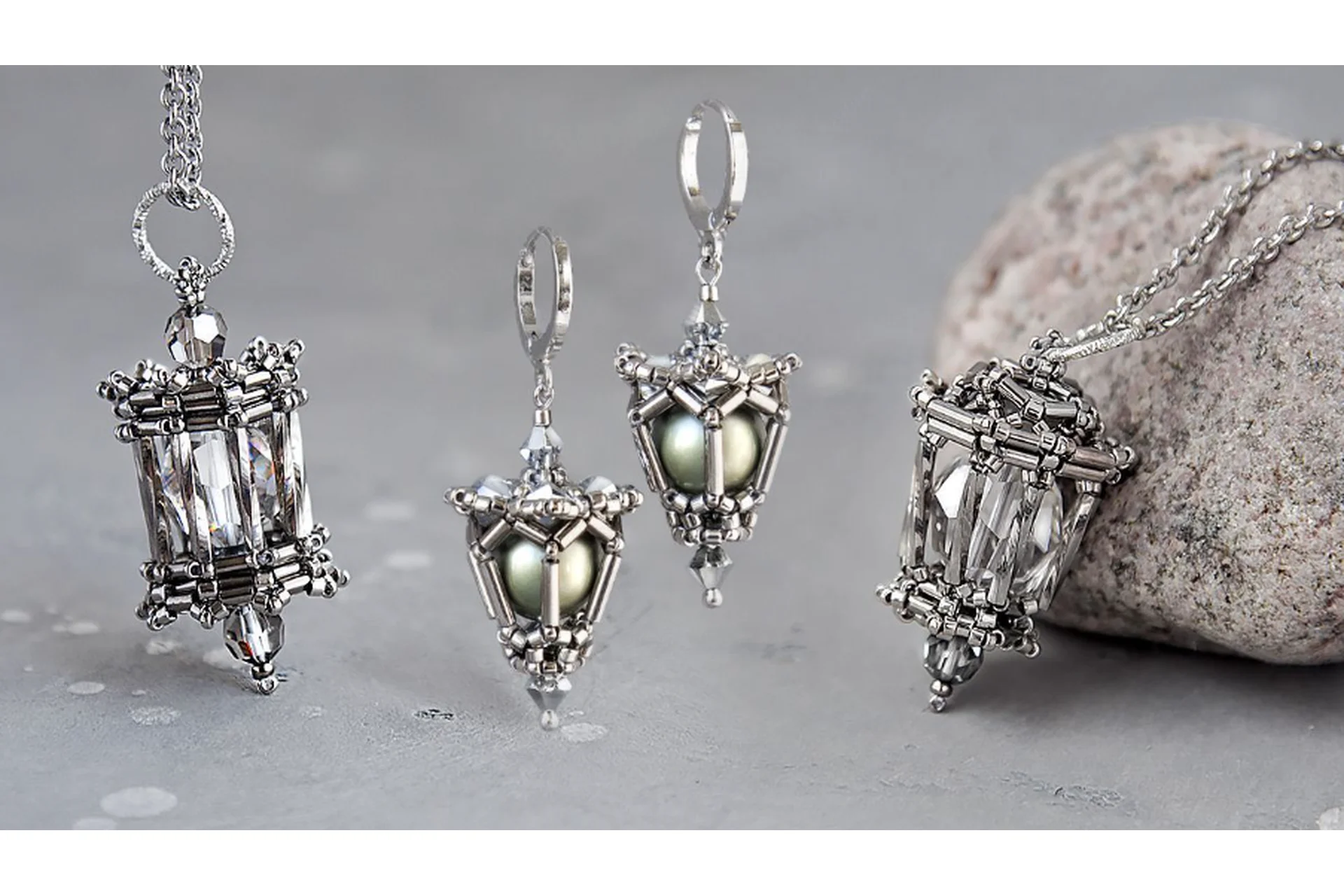 Мастер-классы по созданию бижутерии для начинающих. Кулоны Фонарики №1,2,3 (le_sher), фото 1 из 1.