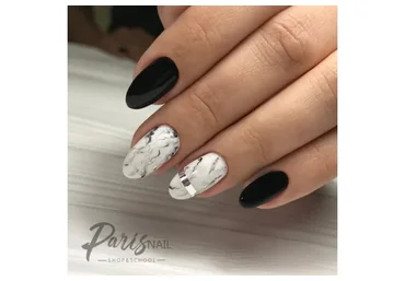 [ParisNail] Идеальный комбинированный маникюр. Март, 2019 (Вельмитина Зайцева)