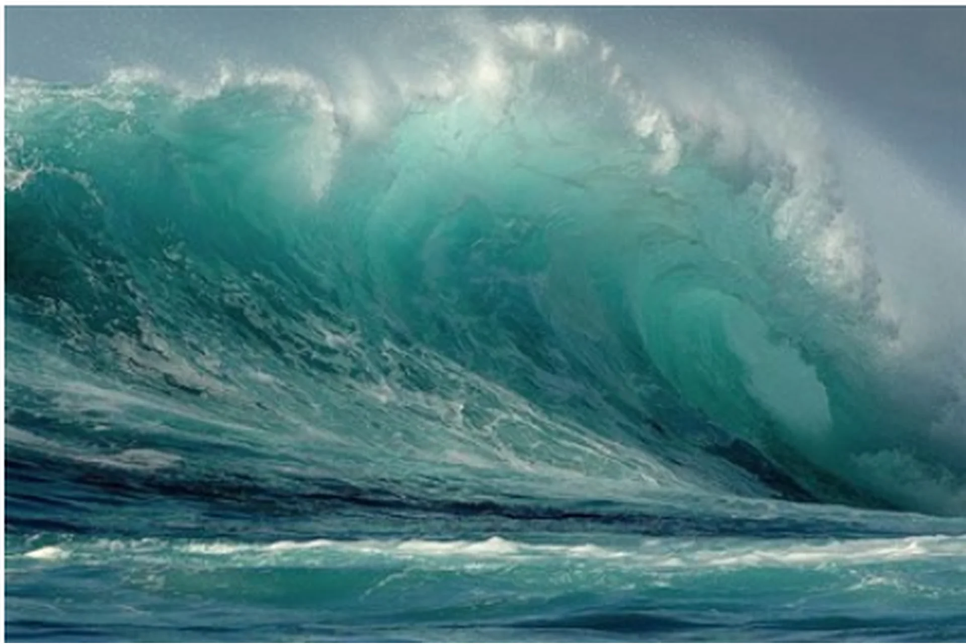 [Школа морского пейзажа] Большая волна (Дмитрий Роза), фото 1 из 1.