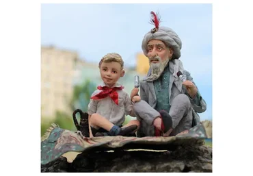 Хоттабыч и Волька (Татьяна Броницкая)