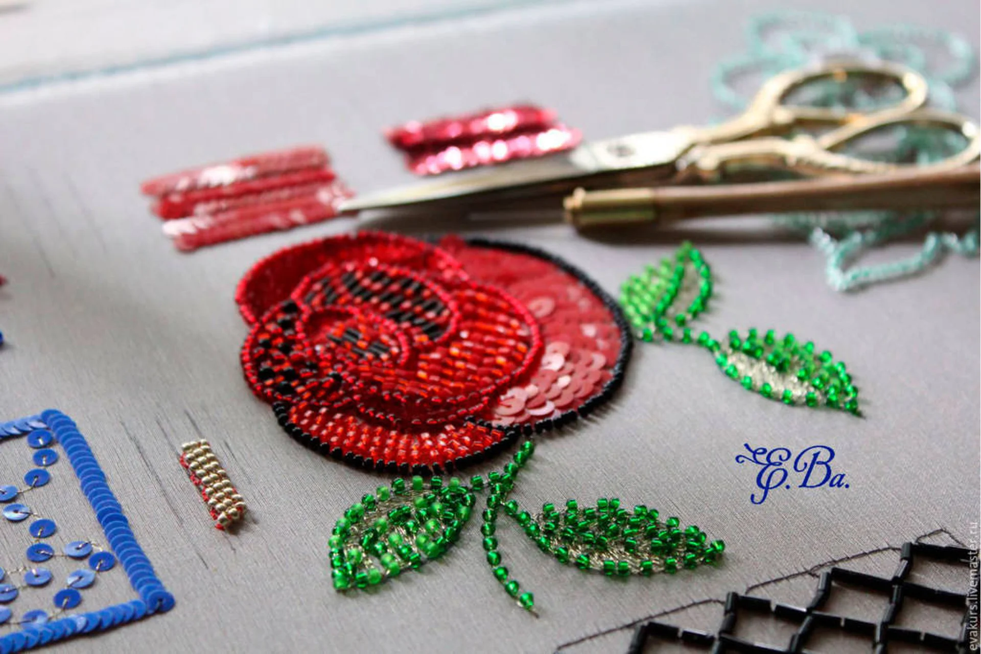 Вышивка haute couture  (Евгения Васильева), фото 1 из 1.