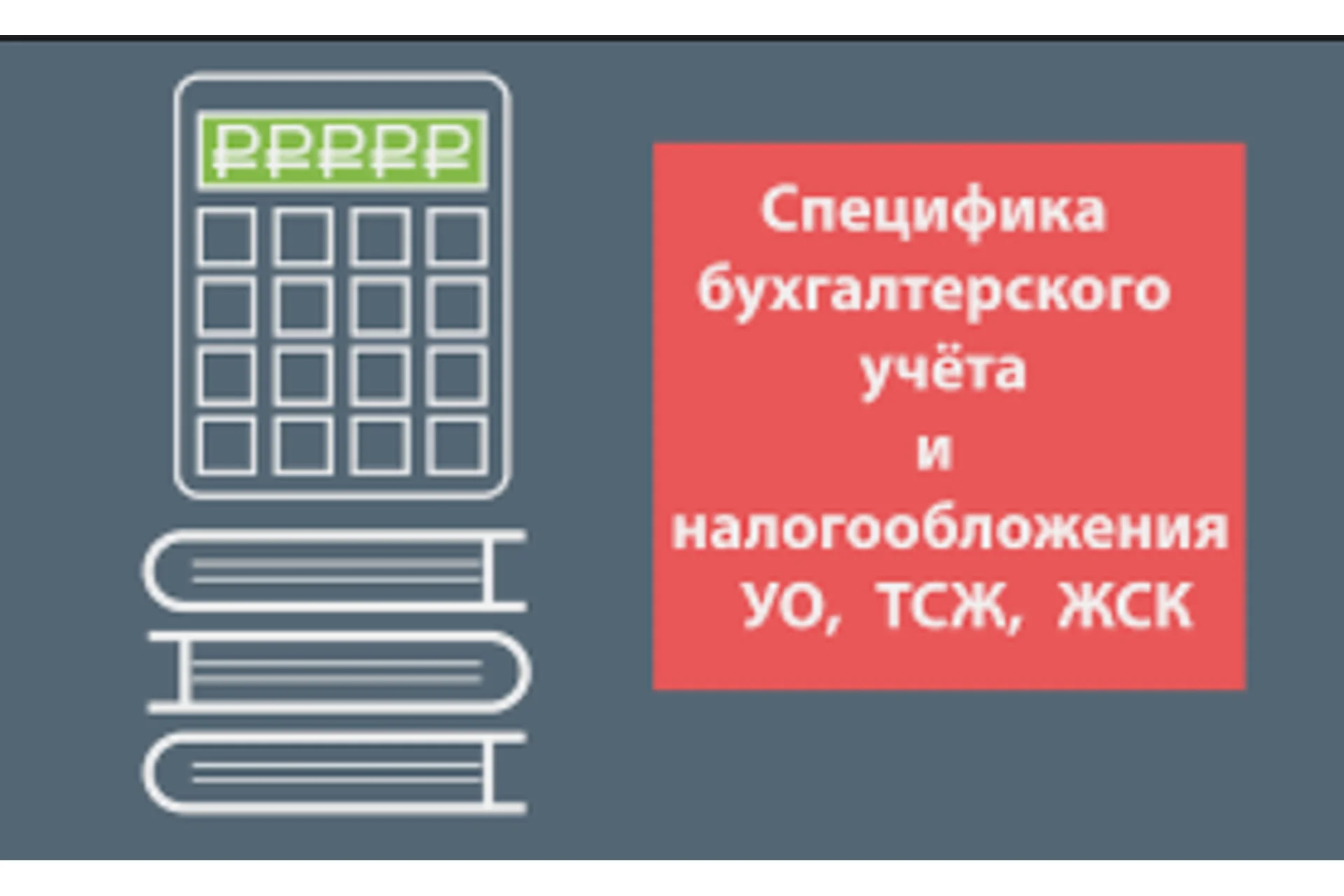 [Акато] Специфика бухгалтерского учета и налогообложения УО, ТСЖ, ЖСК (Илья Фельдман), фото 1 из 1.